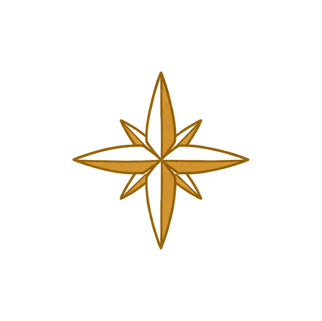 The Shadow Map compass rose